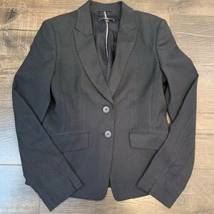 Hugo Boss black micro dot blazer size 2